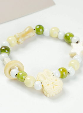 可爱KT原创设计陶瓷手链首饰