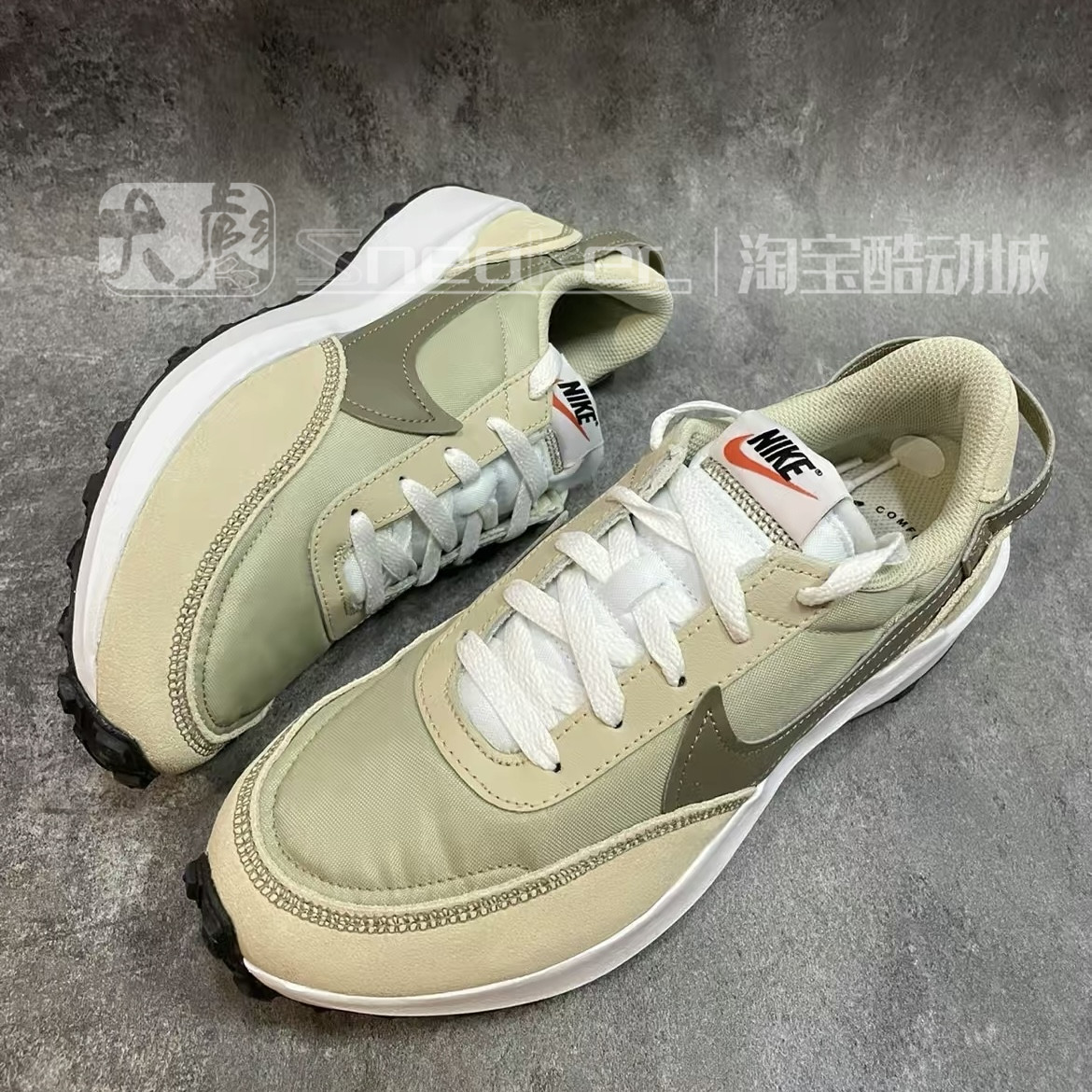 Nike耐克男子WAFFLE DEBUT 阿甘复古华夫休闲运动鞋 DH9522-102 - 图2