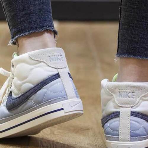 Nike耐克 COURT LEGACY MID女子中帮帆布运动休闲板鞋 DO2340-941 - 图1