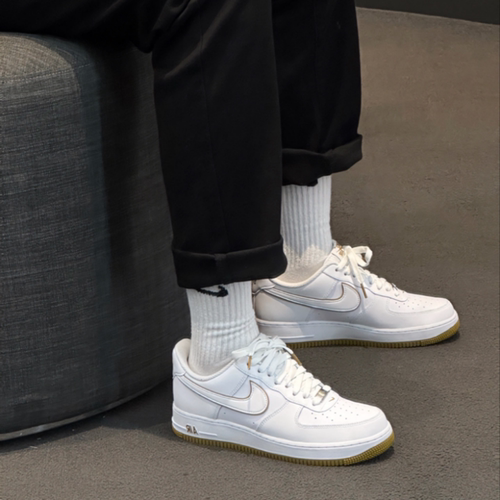 Nike Air Force 1 Low AF1 潮流时尚低帮运动休闲板鞋 DV0788-104 - 图0