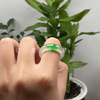 Jade Ice Green Ice Green Jade Ring Jewelry