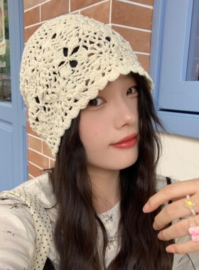 日系复古包头堆堆帽女春秋夏