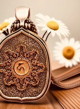 925银十二生肖守护神转运平安地藏王菩萨精工制作嘎乌盒男女吊坠