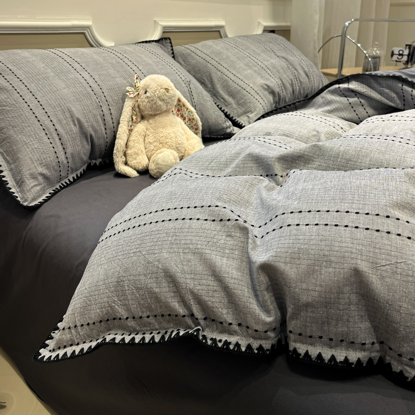 A类高级感100全棉四件套轻奢纯棉提花床单被套三件套床笠款主卧室,淘宝优惠券,粉丝福利购,淘宝优惠卷