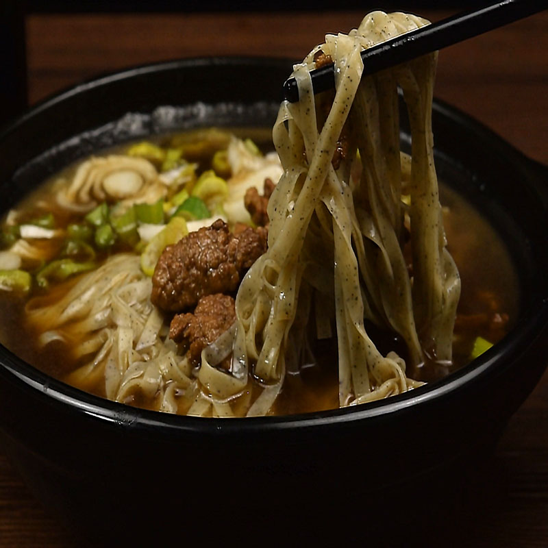 黑豆杂面4斤粗粮干面条杂粮挂面早餐速食黄豆纯手工豆面条小包装-图2