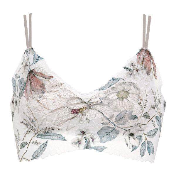 华歌尔wacoal女士无钢圈蕾丝文胸 shirohato海外文胸