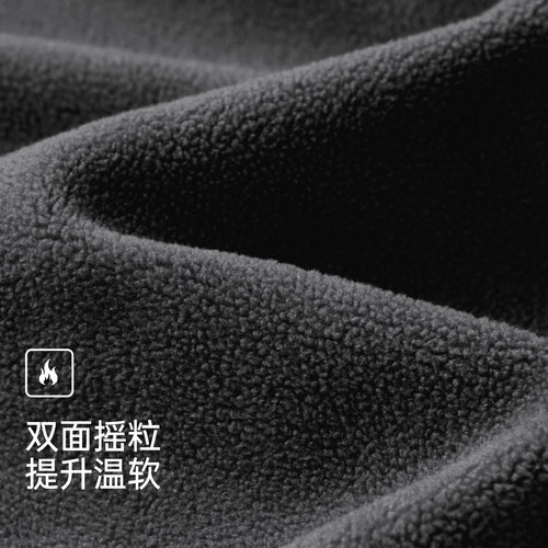 TECTOP/探拓户外男士抓绒衣秋冬保暖防静电宽松透气半开衫打底衫 - 图3