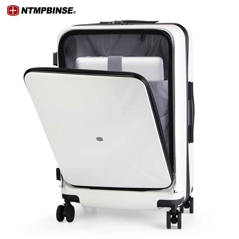 瑞士军刀拉杆箱前置pc男密码电脑包 ntmpbinse旅行箱