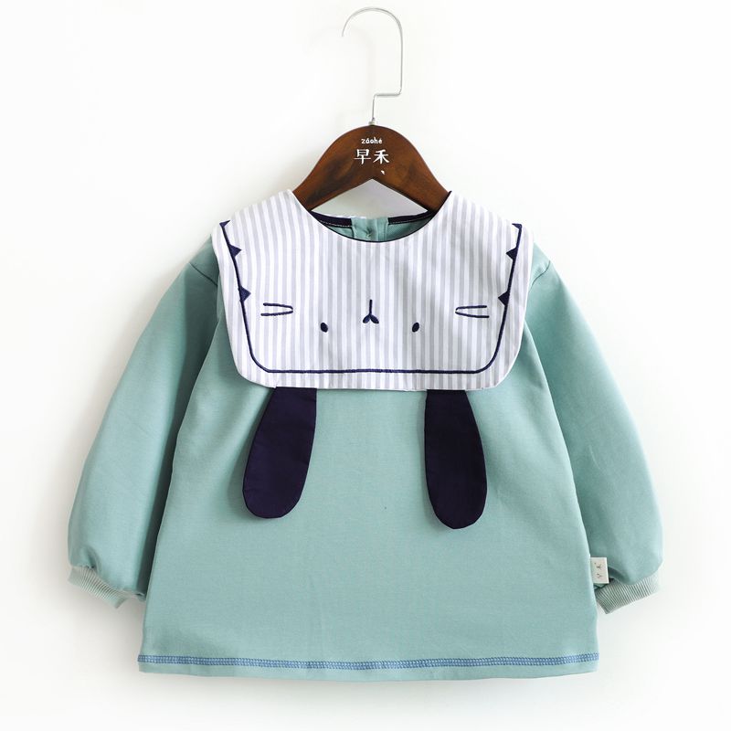 Reverse knitted soft baby eating ears