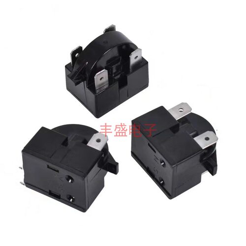 冰箱冰柜PTC压缩机启动器蝶形圆形过载过热保护器制冷配件QP2-15 - 图3