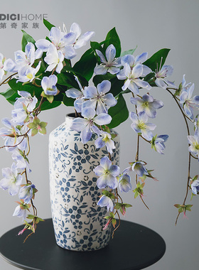 仿真花单支垂丝茉莉3D打印绢布