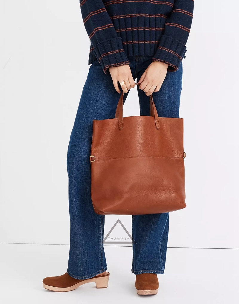 美国Madewell The Foldover Transport Tote折叠托特包斜挎包女包 - 图2