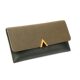 New retro matte simple thin women's wallet