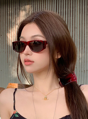 韩版方形休闲墨镜女高级感ins时尚大脸显瘦夏季遮阳防晒太阳镜潮