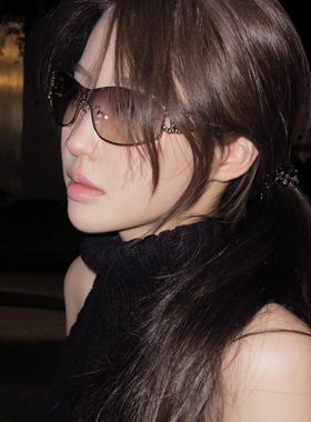 2025新款网红同款女潮Y2K辣妹太阳镜欧美个性高级感网红街拍墨镜