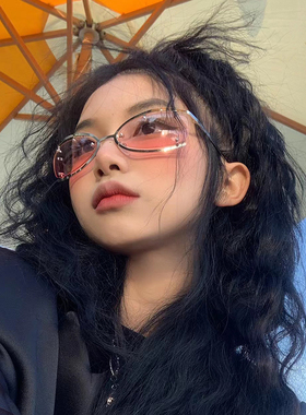 Y2K欧美辣妹风个性凹造型太阳镜