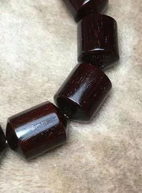 新款小叶紫檀桶珠男女通用