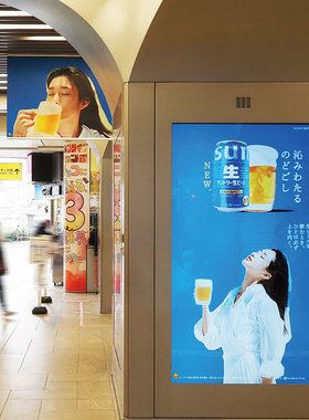 日式装饰画生啤酒日料店墙面海报日本居酒屋烧鸟店清酒啤酒挂画