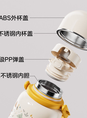 鹿念恒温杯内杯盖配件