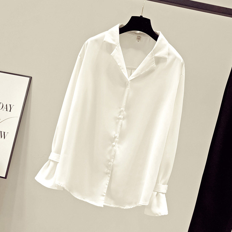 设计感小众轻熟雪纺女士新款白衬衣 saronala莎欧娜拉衬衫