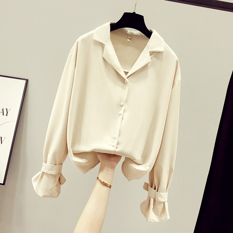 设计感小众轻熟雪纺女士新款白衬衣 saronala莎欧娜拉衬衫