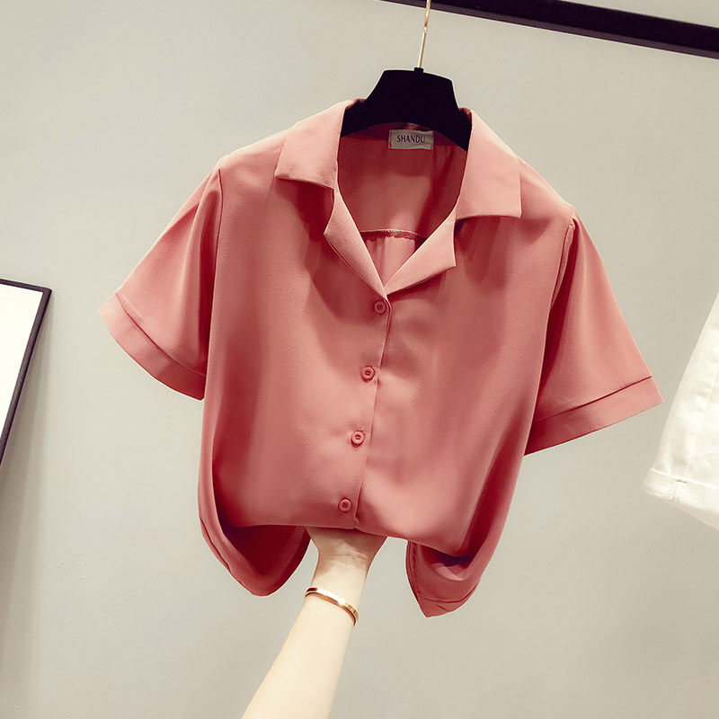 设计感小众女士雪纺外穿2020年衬衫 saronala莎欧娜拉衬衫