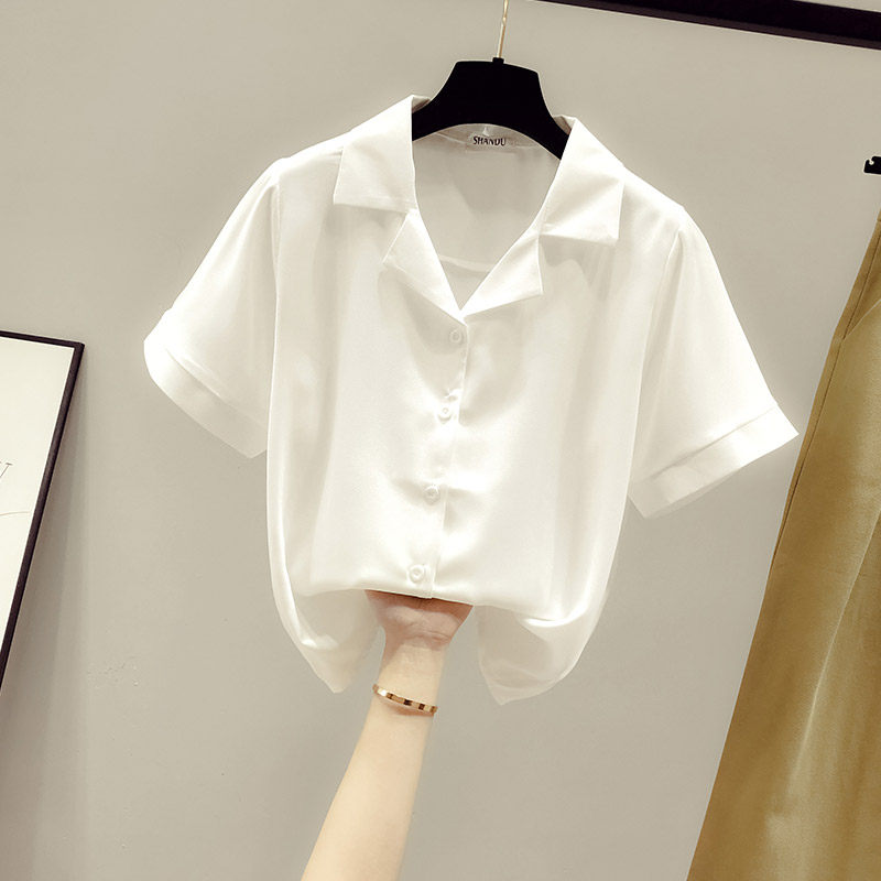 设计感小众女士雪纺外穿2020年衬衫 saronala莎欧娜拉衬衫