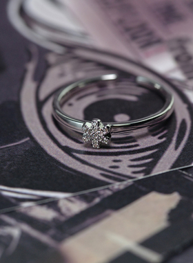 姬首饰六芒星叠戴套戒朋克风女