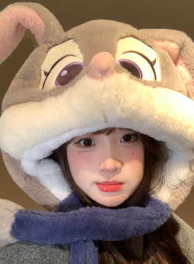 疯狂动物城迪士尼正版兔子朱迪毛