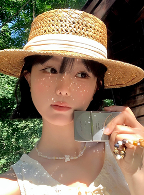 老钱风镂空草帽女夏季出游海边