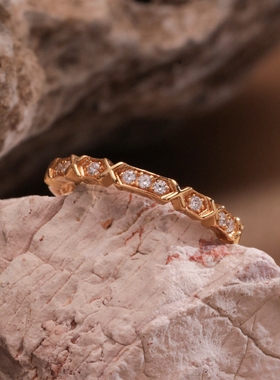 小众百搭轻奢叠带原创设计满天星