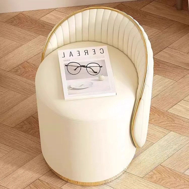 化妆凳2025新款高级椅子卧室轻奢梳妆凳主卧梳妆台凳子家用化妆椅 - 图1