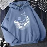 Tide, сиреневая тонкая толстовка с капюшоном, 2021 года, осенняя, в корейском стиле, подходит для подростков, городской стиль