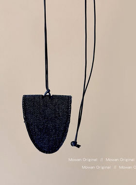 磁吸脖挂长款眼镜夹项链