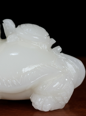 玉客厅简约装饰龙龟摆件