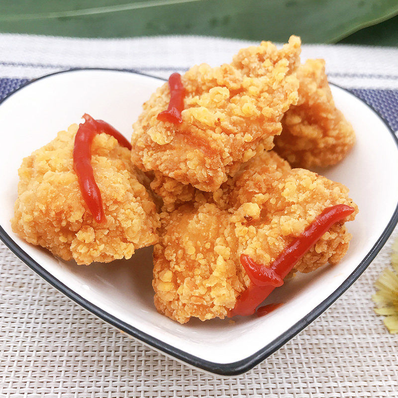 孚德韩式炸鸡 裹粉炸鸡块 龙骨脆 油炸小吃半成品1kg/包