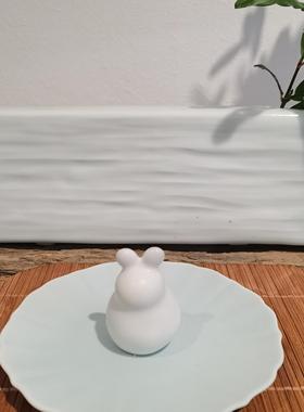 原创禅意桌面陶瓷收纳扩香极简