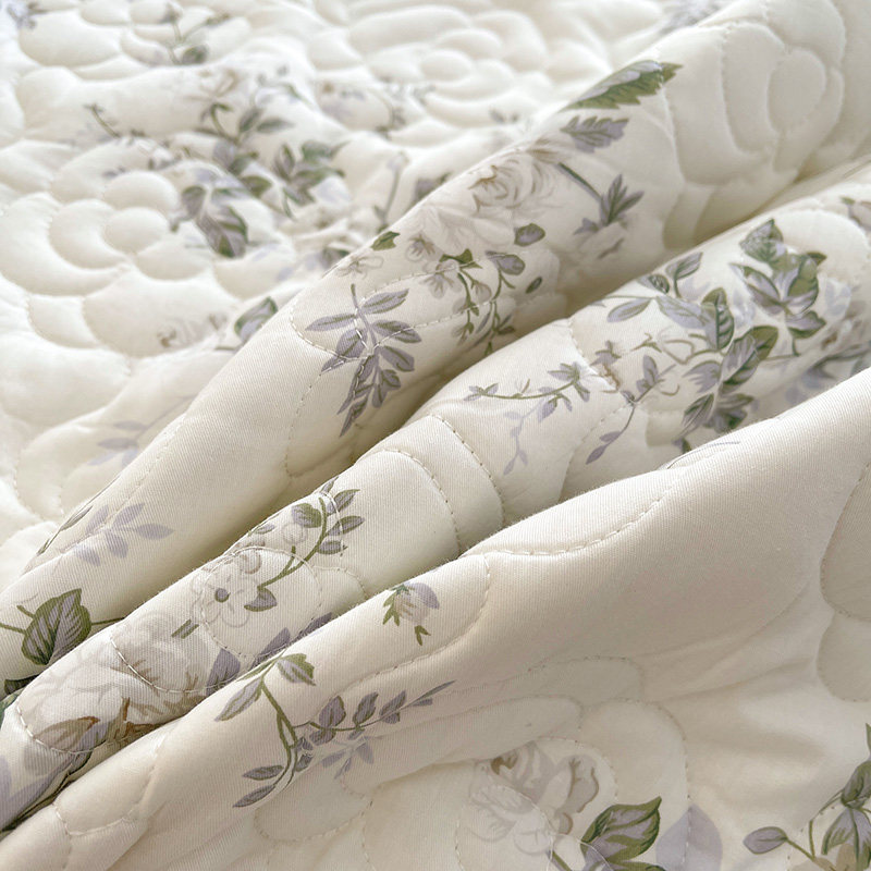 全棉夹棉枕套一对装田园小碎花公主风荷叶花边100纯棉加棉枕头套,淘宝优惠券,粉丝福利购,淘宝优惠卷