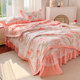 Spring and summer bed cover summer cool quilt four-piece air conditioning thin quilt