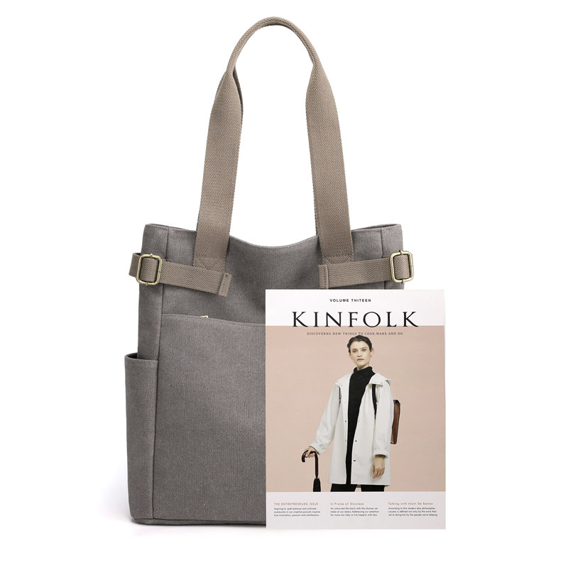 帆布包手提2023新款大容量单肩包 全城爱男士包袋