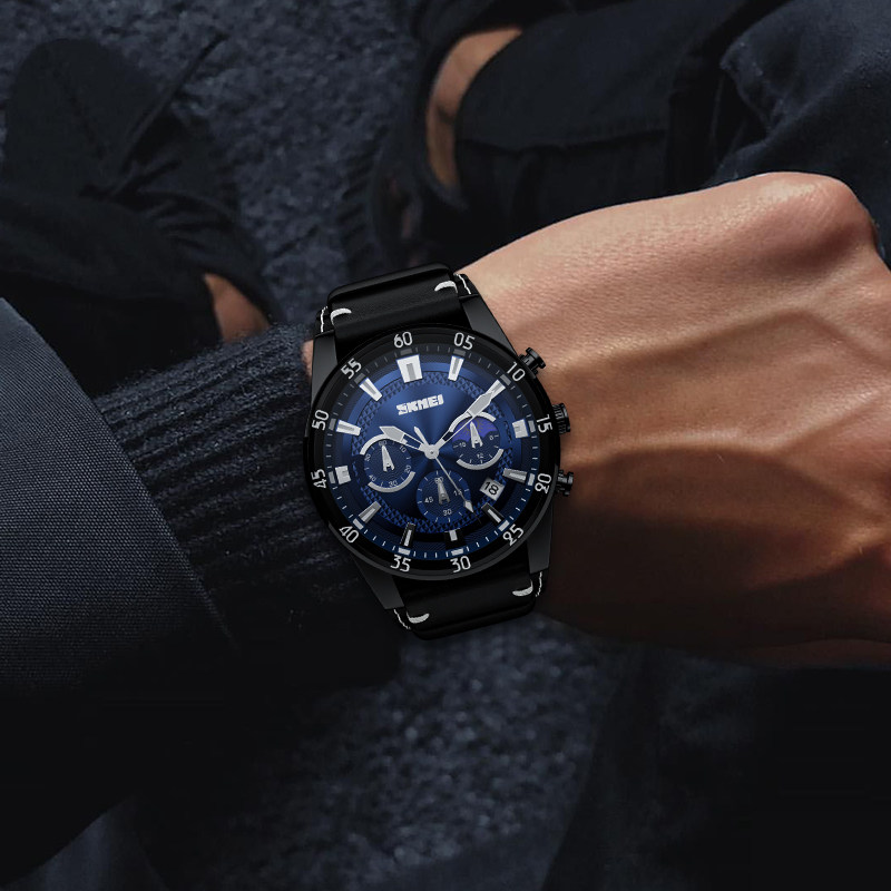 新款瑞士十大全自动机械国产手表 skmei博之轮国产腕表