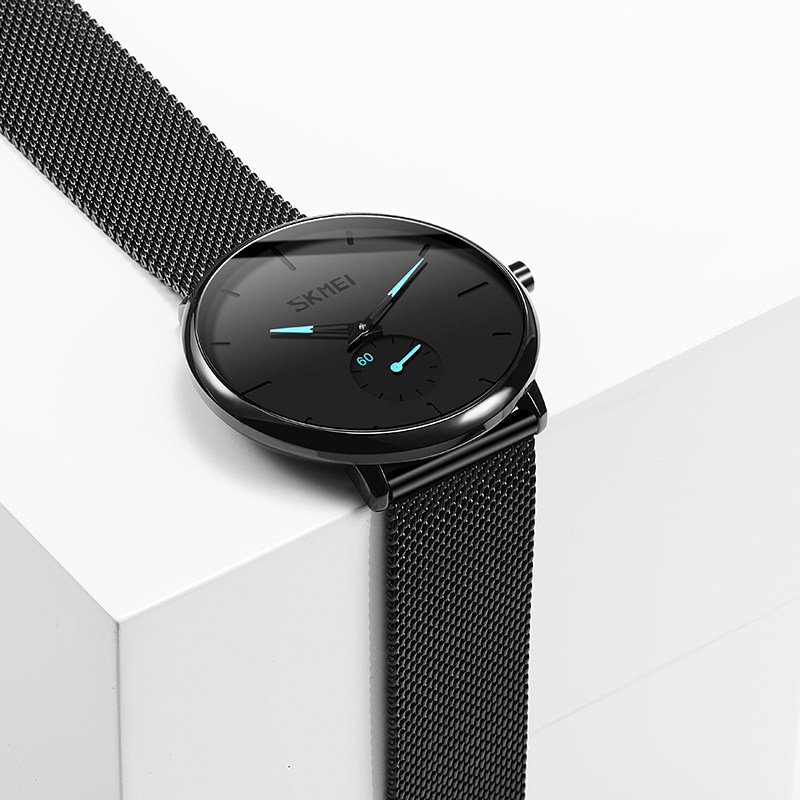 时刻美男士虫洞新概念学生表石英表 skmei博之轮国产腕表