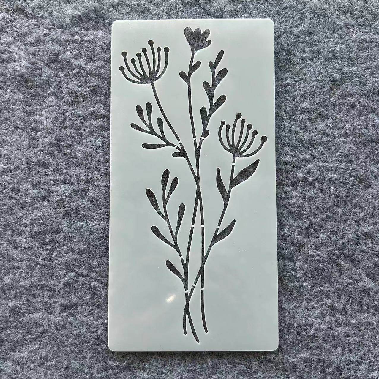 新款植物彩绘型糊染模板加厚可反复使用蓝染儿童涂鸦绘画镂空模板,淘宝优惠券,粉丝福利购,淘宝优惠卷