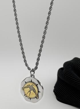 WHYBLUE复古燕归来项链