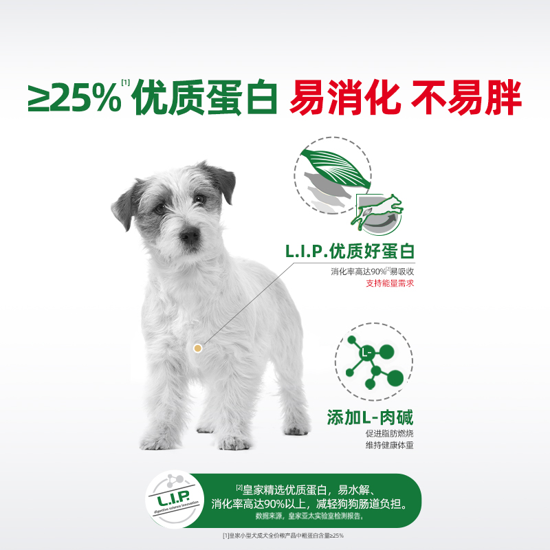 皇家狗粮老年犬狗粮小型犬专用比熊博美泰迪皇家老年犬粮 SPR27