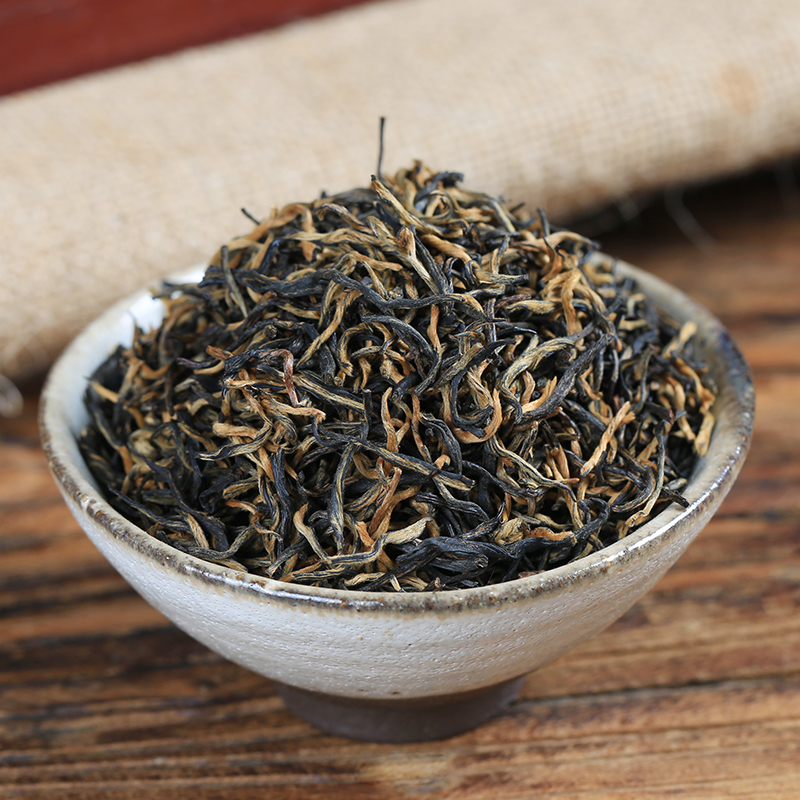 凤鼎红茶叶旗舰店买一送三 金骏眉红茶茶叶共500g 武夷山金俊眉罐装散装新茶礼盒装2