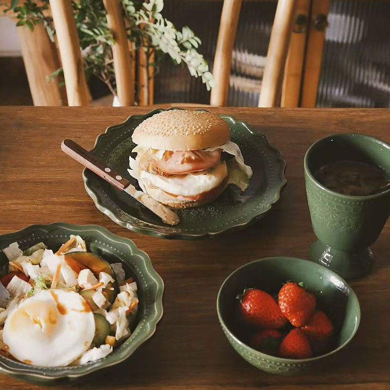 maybe独家RalphLauren爆款少女心陶瓷杯子咖啡杯套装盘咖啡杯碟 - 图0