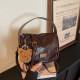 Stylish retro Boston pillow bag shoulder crossbody