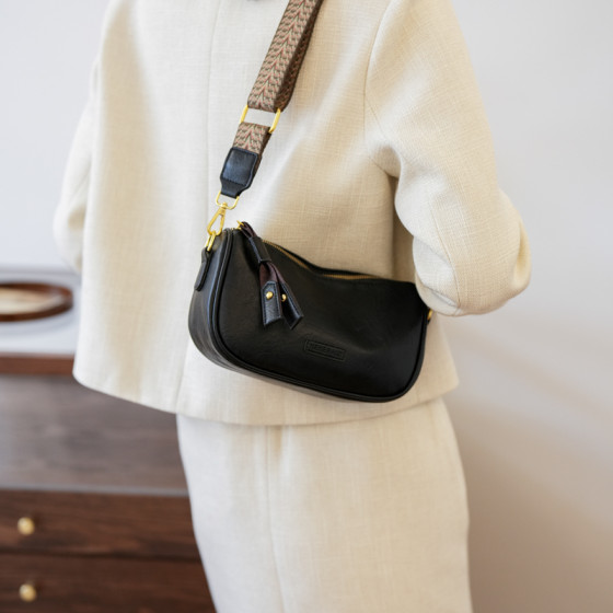 Retro shoulder Boston bag for women 2026 new style