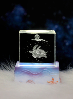 发光海洋系列水母小夜灯